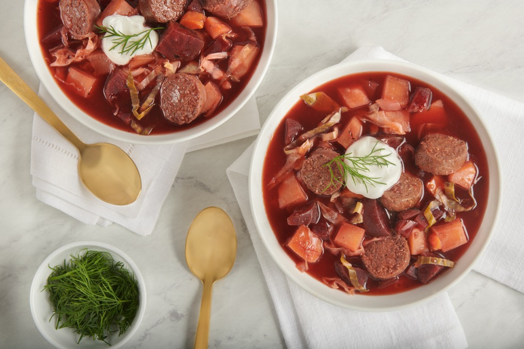 beef borscht sausage